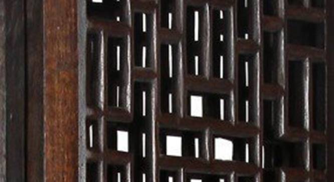 Louise Solid Wood Room Divider (Brown) by Urban Ladder - Design 1 Side View - 657014