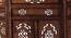 Christiane Solid Wood Room Divider (Brown) by Urban Ladder - Design 1 Side View - 657022