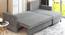 Wego 3 Seater LHS Sofa cum Bed with Storage (Grey) by Urban Ladder - Cross View Design 1 - 657288