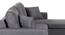 Doozy 3 Seater Sofa cum Bed with Storage (Grey) by Urban Ladder - Rear View Design 1 - 657317