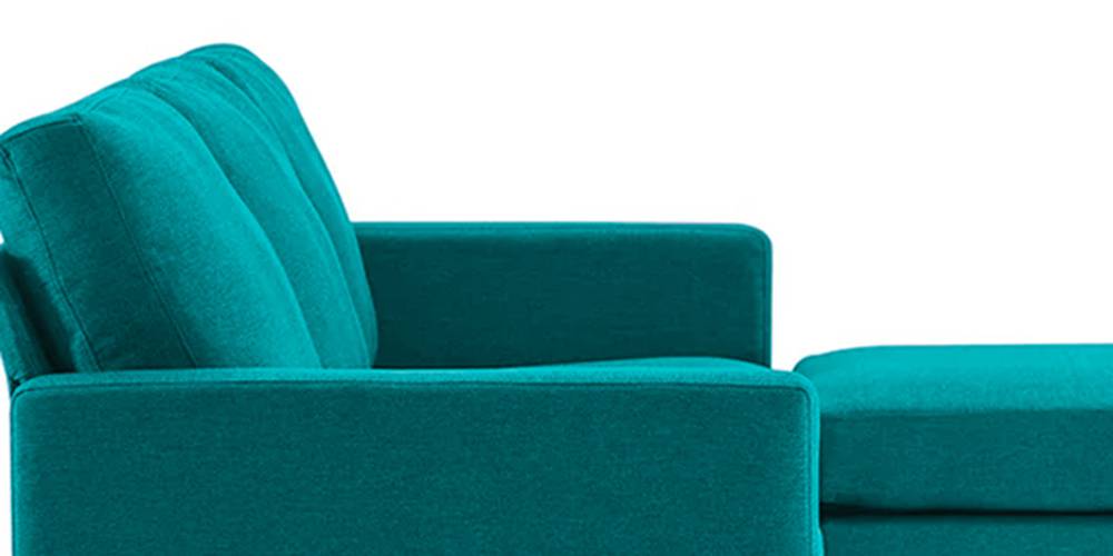 Monznij Sectional Fabric Sofa Turquoise Urban Ladder