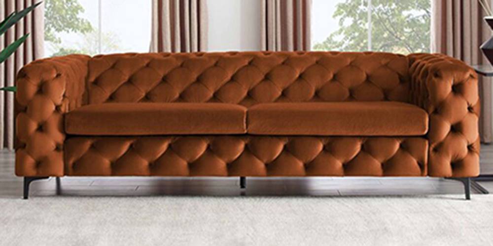 Cherish Fabric Sofa - Tan by Urban Ladder - - 
