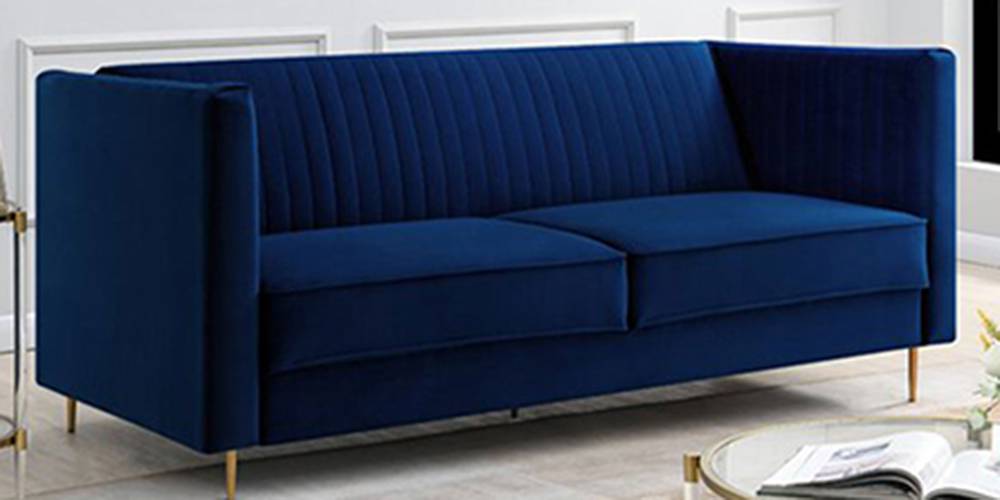 Vespa Fabric Sofa - Navy Blue by Urban Ladder - - 