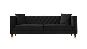 Haruko Fabric Sofa - Black