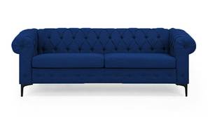 Rolex Fabric Sofa - Navy Blue