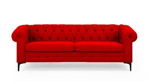 Rolex Fabric Sofa - Red