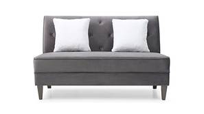 Seltos Fabric Sofa - Grey