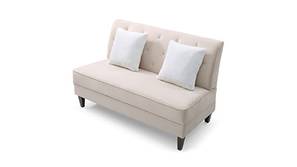 Seltos Fabric Sofa - Cream