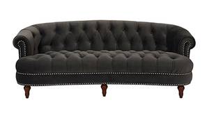 Cornal Fabric Sofa - Black
