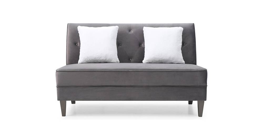 Seltos Fabric Sofa - Grey by Urban Ladder - - 