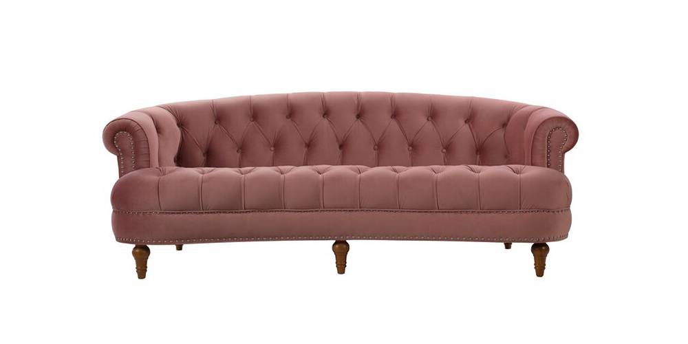 Cornal Fabric Sofa - Tan by Urban Ladder - - 