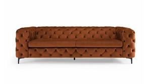 Cherish Fabric Sofa (Tan)