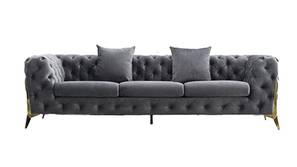 Norman Fabric Sofa - Grey