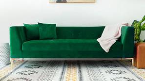 Alpha Fabric Sofa - Green