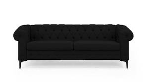 Rolex Fabric Sofa - Black