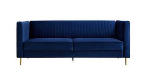 Vespa Fabric Sofa - Navy Blue