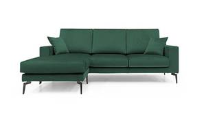 Brezza Sectional Fabric Sofa - Green