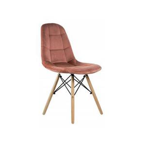 Pink Chair Design Maxime Leatherette Study Chair in Pink Colour