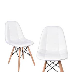 Chairs Study In Vadodara Design Maxime Leatherette Study Chair in White Colour