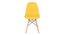 Maxime Leatherette Swivel Study Chair in Yellow Colour (Yellow) by Urban Ladder - Cross View Design 1 - 657903