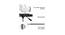 Rawtenstall Leatherette Swivel Study Chair in White Colour (White) by Urban Ladder - Design 1 Side View - 657916