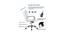 Wanetta Leatherette Swivel Study Chair in White Colour (White) by Urban Ladder - Design 1 Side View - 657917