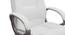 Buttam Leatherette Swivel Study Chair in White Colour (White) by Urban Ladder - Design 1 Side View - 657928
