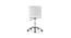 Feleena Leatherette Swivel Study Chair in White Colour (White) by Urban Ladder - Design 1 Side View - 657929