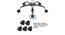 Wanetta Leatherette Swivel Study Chair in White Colour (White) by Urban Ladder - Rear View Design 1 - 657941