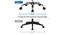 Wanetta Leatherette Swivel Study Chair in White Colour (White) by Urban Ladder - Design 1 Dimension - 657954