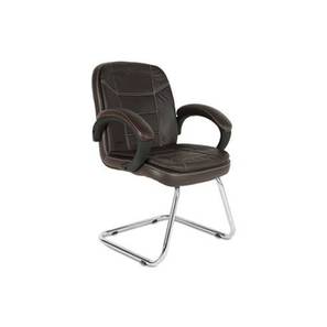 Study Chair In Bangalore Design Breana Leatherette Study Chair in Brown Colour