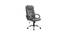 Buttam Leatherette Swivel Study Chair in Grey Colour (Grey) by Urban Ladder - Front View Design 1 - 657970