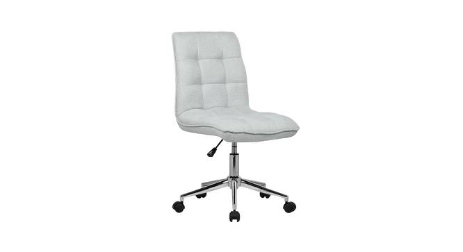 Feleena Leatherette Swivel Study Chair in GREY Colour (Grey) by Urban Ladder - Front View Design 1 - 657971