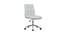 Feleena Leatherette Swivel Study Chair in GREY Colour (Grey) by Urban Ladder - Front View Design 1 - 657971