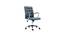 Gruber Leatherette Swivel Study Chair in Grey Colour (Grey) by Urban Ladder - Front View Design 1 - 657973