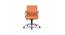 Aadi Leatherette Swivel Study Chair in Brown Colour (Brown) by Urban Ladder - Front View Design 1 - 657981