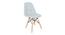 Maxime Leatherette Swivel Study Chair in Grey Colour (Grey) by Urban Ladder - Front View Design 1 - 657984