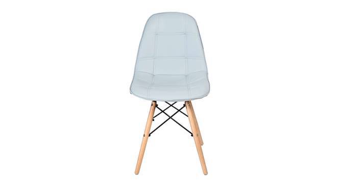Maxime Leatherette Swivel Study Chair in Grey Colour (Grey) by Urban Ladder - Cross View Design 1 - 658003
