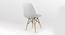Toby Leatherette Swivel Study Chair in Grey Colour (Grey) by Urban Ladder - Design 1 Side View - 658021