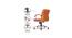 Aadi Leatherette Swivel Study Chair in Brown Colour (Brown) by Urban Ladder - Design 1 Side View - 658032