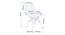 Maxime Leatherette Swivel Study Chair in Grey Colour (Grey) by Urban Ladder - Design 1 Dimension - 658070