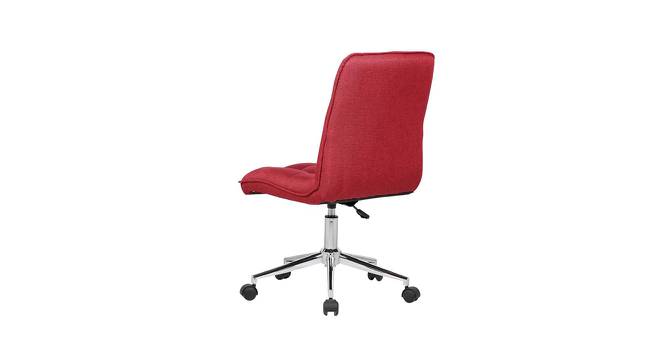 Feleena Leatherette Swivel Study Chair in Brown Colour (Brown) by Urban Ladder - Cross View Design 1 - 658087