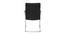 Angelina Leatherette Swivel Study Chair in Black Colour (Black) by Urban Ladder - Design 1 Side View - 658134