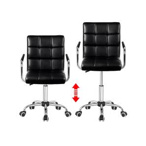 Study Chair In Bangalore Design Rawtenstall Leatherette Study Chair in Black Colour