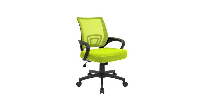 Task Net Swivel Study Chair in Green Colour (Green) by Urban Ladder - Front View Design 1 - 658168