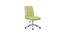 Feleena Fabric Swivel Study Chair in Green Colour (Green) by Urban Ladder - Front View Design 1 - 658172