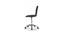 Feleena Leatherette Swivel Study Chair in Black Colour (Black) by Urban Ladder - Design 1 Side View - 658204