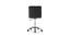 Feleena Leatherette Swivel Study Chair in Black Colour (Black) by Urban Ladder - Design 1 Side View - 658233