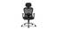 Corre Net Swivel Study Chair in Black Colour (Black) by Urban Ladder - Front View Design 1 - 658245
