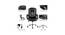 Fenna Leatherette Swivel Study Chair in Black Colour (Black) by Urban Ladder - Rear View Design 1 - 658250